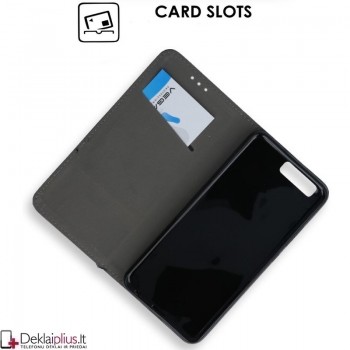 Telone smart magnet serijos atverčiamas dėklas - juodas (Huawei P10) Telone smart magnet serijos atverčiamas dėklas - juodas (Huawei P10)